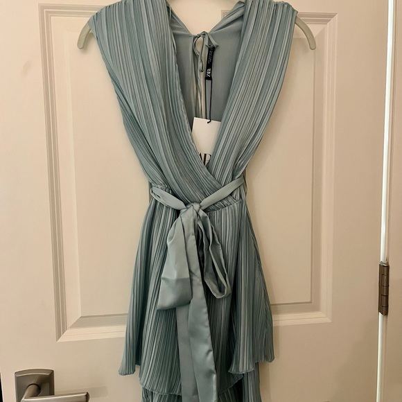 Zerra Pleated Bubble Corset Jumpsuit